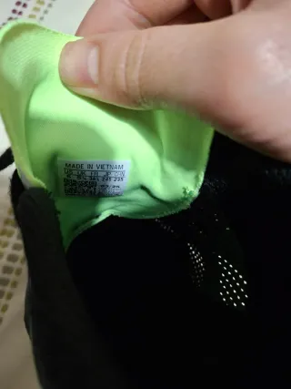 Adidas Adizero T38.5 Negro/Verde