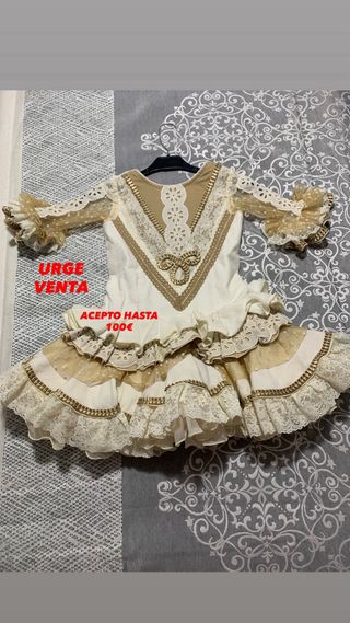 Traje Flamenca Niña El Abanico T.10