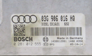Centralita de Motor AUDI A6 03G906016HQ 03G 906 016 HQ 0281012555