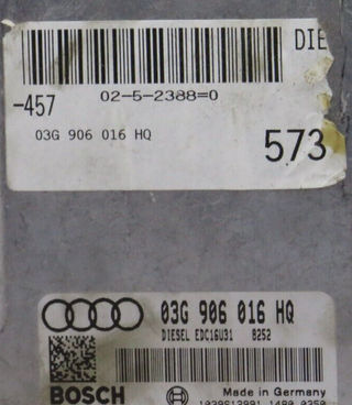 Centralita de Motor AUDI A6 03G906016HQ 03G 906 016 HQ 0281012555