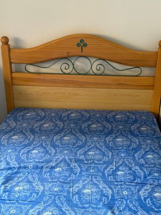 Una cama para una persona