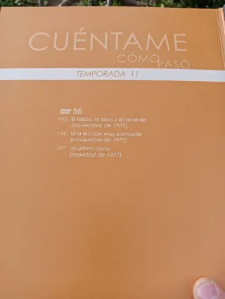 DVD y Libro Cuéntame cómo pasó