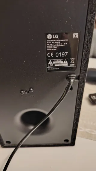 Barra de Sonido LG LAS453B Negra
