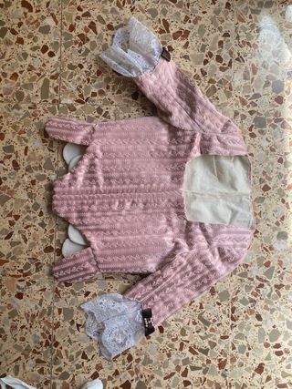 Corpiño Fallera Niña Rosa Medidas en las fotos