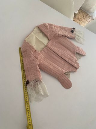 Corpiño Fallera Niña Rosa Medidas en las fotos