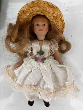 Muñecas de porcelana vintage