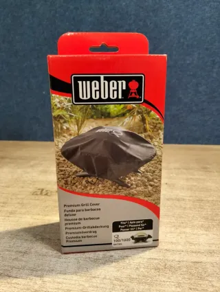 Weber Funda Premium para barbacoa serie Q100/1000, transpirable
