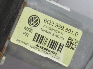 Elevalunas Delantero Derecho VW/SEAT/SKODA 6Q2959801E 6Q2.959.802.E