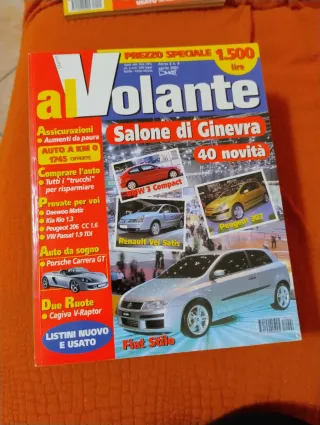 riviste AL VOLANTE 2001