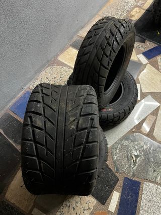 Neumáticos asfalto LTZ 400 + kit rebaje
