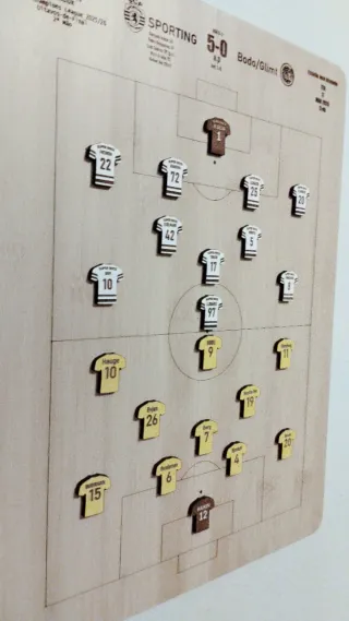 Moldura Sporting Madeira Jogo Futebol