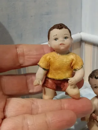 Statuine porcellana Sibania bambini