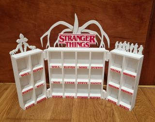 Expositor BLANCO Stranger Things Kinder Joy