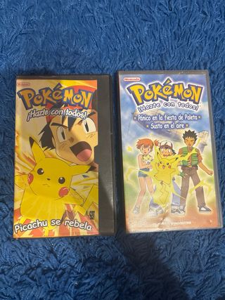 Películas VHS Pokémon