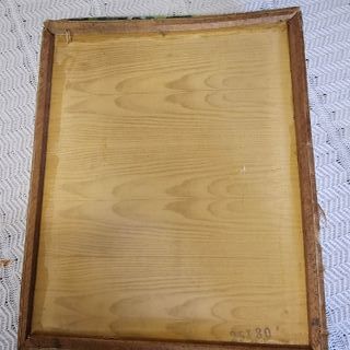 Quadro olio su tela casolare 25x30