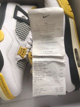 Nike Air Jordan 4 Retro Talla 44