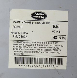 Amplificador JAGUAR XF 6H52-18C808-DD 6H5218C808DD PMJG803A