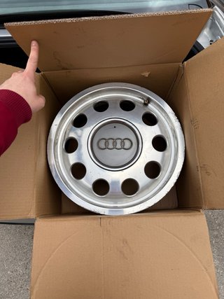 Llantas Audi 15” 5x100 Cromo