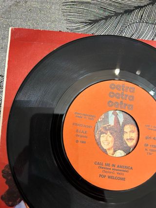 Call Me in America 45 giri sigla i ragazzi del sab