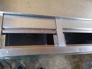 Botellero Acero Inoxidable 2m 4 puertas