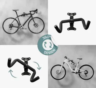 2 Soportes Bicicleta Pared