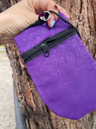 Bolso móvil estilo étnico bordado