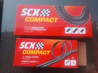 Scalextric Compact Sprint Masters + extensiones
