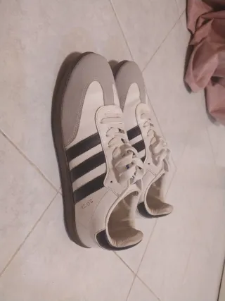 Adidas Zapatillas Deportivas Gris y Blanco