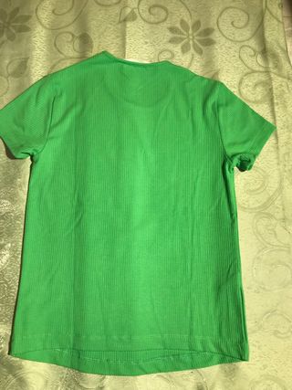 Camiseta Mango verde talla M