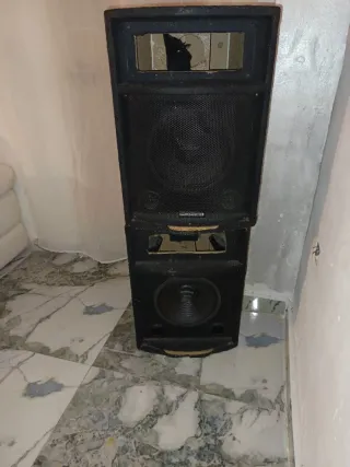 Altavoces negros