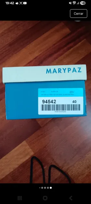 Zapatos/Sandalias Marypaz talla 40