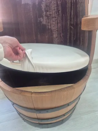 Sillón Barrica Madera Maciza Única
