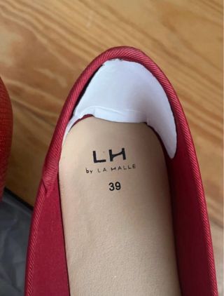 Bailarinas rojas LH by La Mallorquina Talla 39