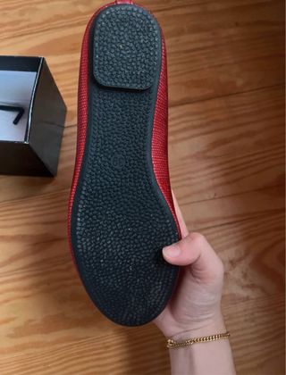 Bailarinas rojas LH by La Mallorquina Talla 39