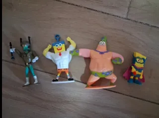 Personaggi Spongebob Set 4 Pezzi