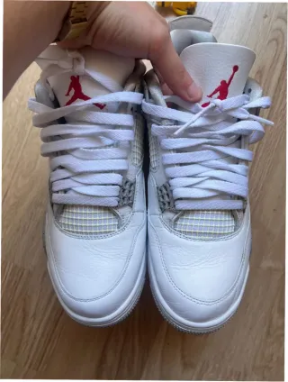 Nike Air Jordan 4 Retro 'White Oreo' Talla 42