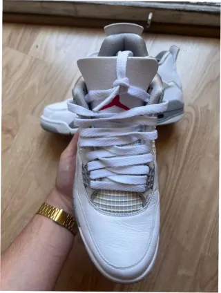 Nike Air Jordan 4 Retro 'White Oreo' Talla 42