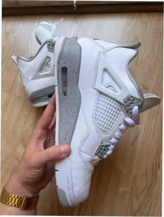 Nike Air Jordan 4 Retro 'White Oreo' Talla 42