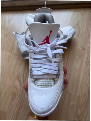 Nike Air Jordan 4 Retro 'White Oreo' Talla 42