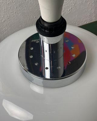 Lampada da tavolo vintage anni '70 doppia luce