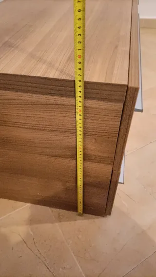Mueble de salón madera y metal