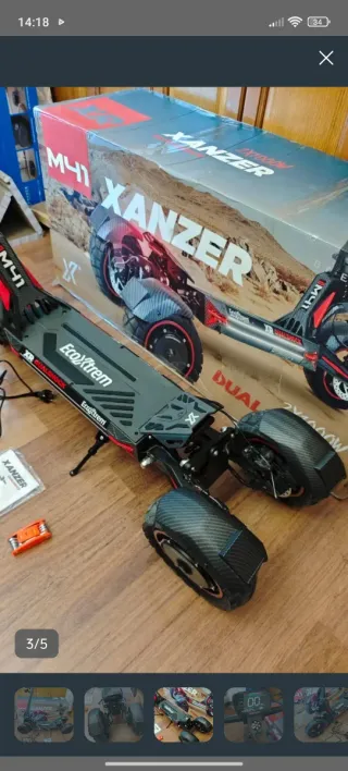 Patinete Eléctrico  Dualshock M41