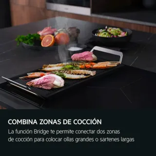 Placa Inducción AEG 80cm. Modelo TI84IB30FB