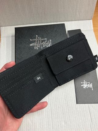 Portafoglio Stussy nero