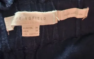 Pantalón Springfield azul mujer