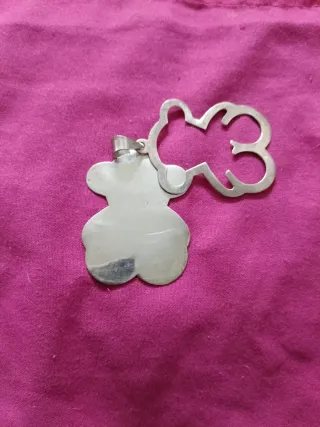 Conjunto cadena yColgante Tous Oso Plata 925