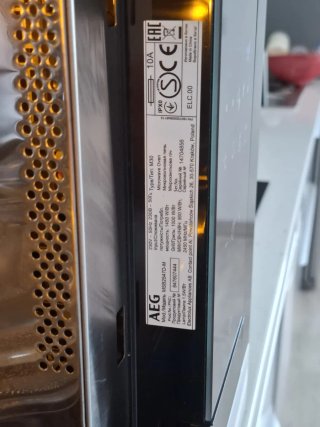 Microondas AEG integrable