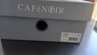 Sandali zeppa CafèNoir beige Tg 36