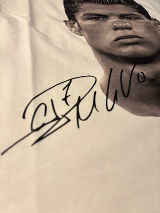 Camiseta Cristiano Ronaldo Blanca