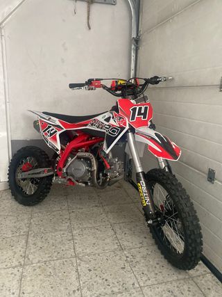 Moto de cross pitbike 125cc 2024